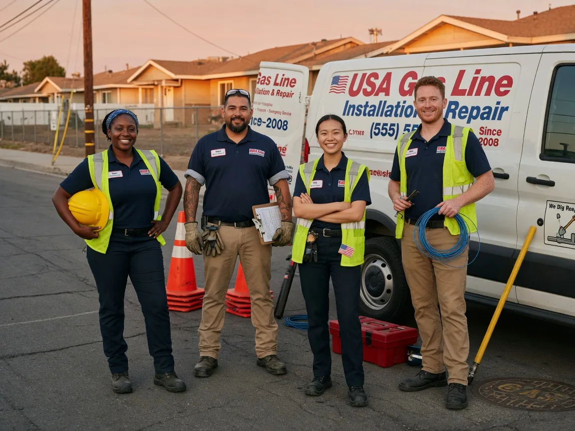 Gas Line Installation company in Peru, IL